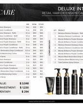 DELUXE INTRO PACK (RETAIL HAIR EXTENSION CARE PRODUCTS)