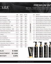 PREMIUM INTRO PACK (RETAIL HAIR EXTENSION CARE PRODUCTS)