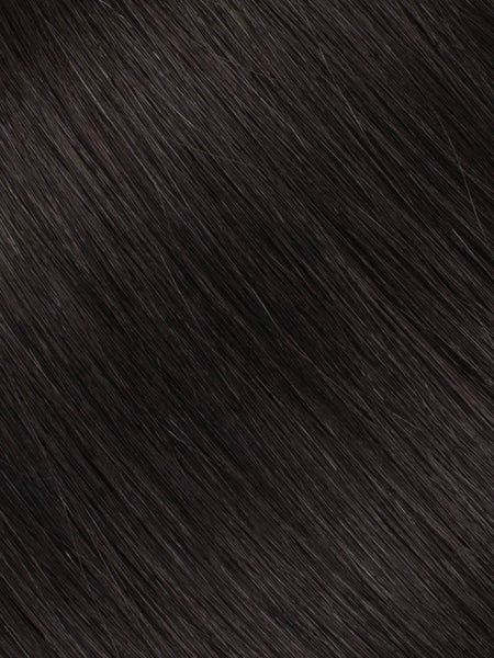 BELLAMI Professional Flex Weft 24" 175g Off Black #1B Natural Hair Extensions