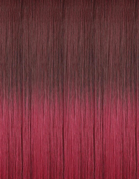 BELLAMI Professional I-Tips 16" 25g Raspberry Sorbet #520/#580 Sombre Hair Extensions