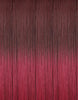 BELLAMI Professional Volume Weft 24" 175g Raspberry Sorbet #520/#580 Sombre Hair Extensions