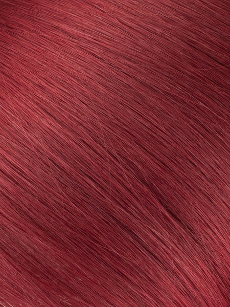 BELLAMI Professional Tape-In 24" 55g  Ruby Red #99J Natural Straight Hair Extensions