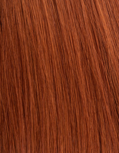 BELLAMI Professional Hand-Tied Weft 16" 56g Spiced Crimson #570 Natural