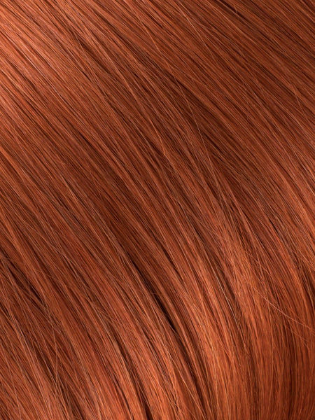 BELLAMI Professional Hand-Tied Weft 16" 56g Tangerine Red #130 Natural Hair Extensions