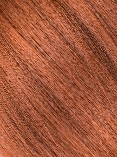 BELLAMI Professional Micro Keratin Tip 16" 25g  Vibrant Auburn #33 Natural Straight Hair Extensions