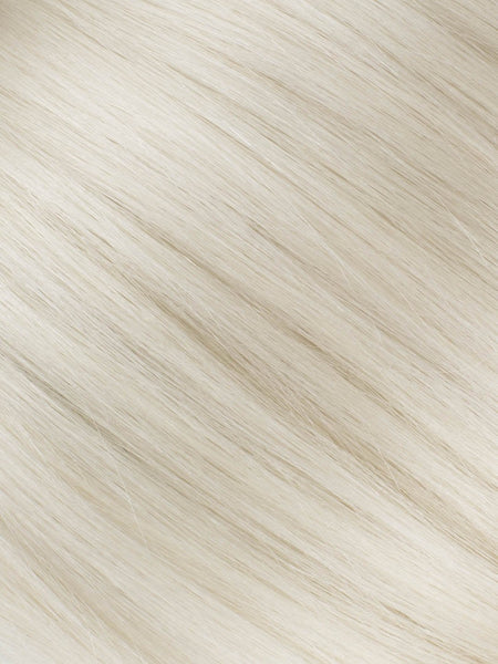 BELLAMI Professional Flex Weft 16" 120g White Blonde #80 Natural Hair Extensions